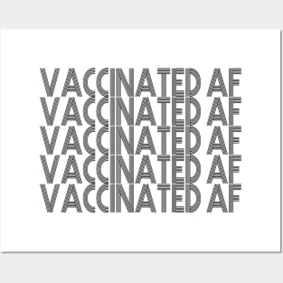 Vaccinated AF Vaccine Virus Pro vaccination definition Posters and Art